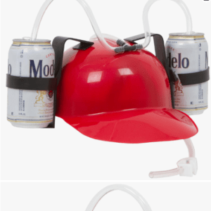 Drinker Beer and Soda Guzzler Helmet