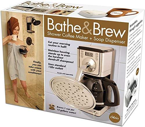 Bathe & Brew Showerhead Prank Gift Box