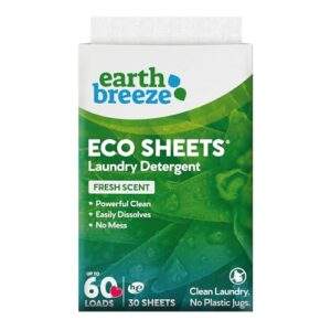 Earth Breeze Laundry Detergent Sheets