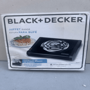 Black & Decker Single BurnerBuffet Range (3)