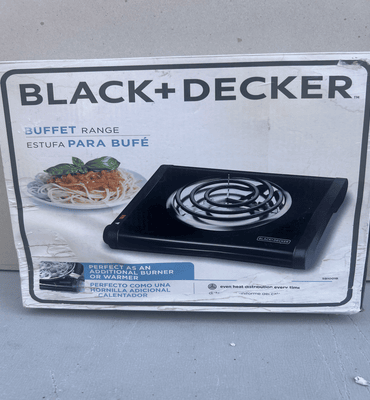 Black & Decker Single BurnerBuffet Range (3)