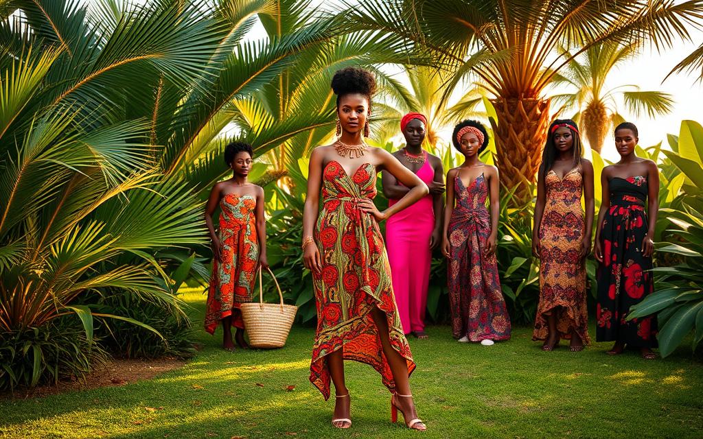 African fashion styling