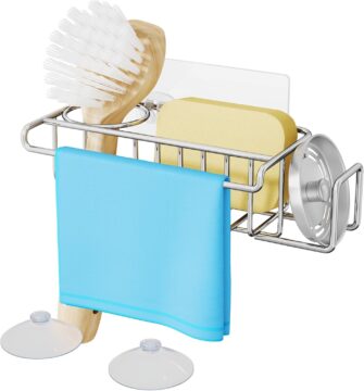 Suction Sponge & Brush Holder